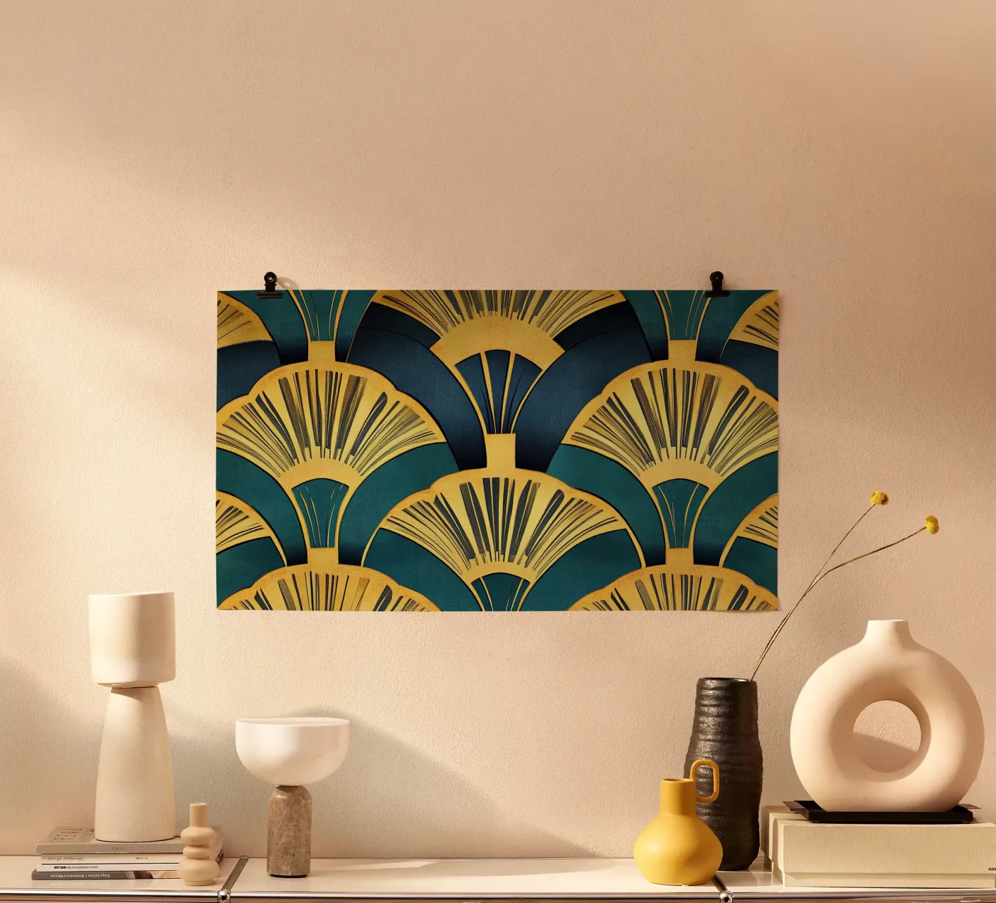 Art Deco poster by Nikis Art Studio