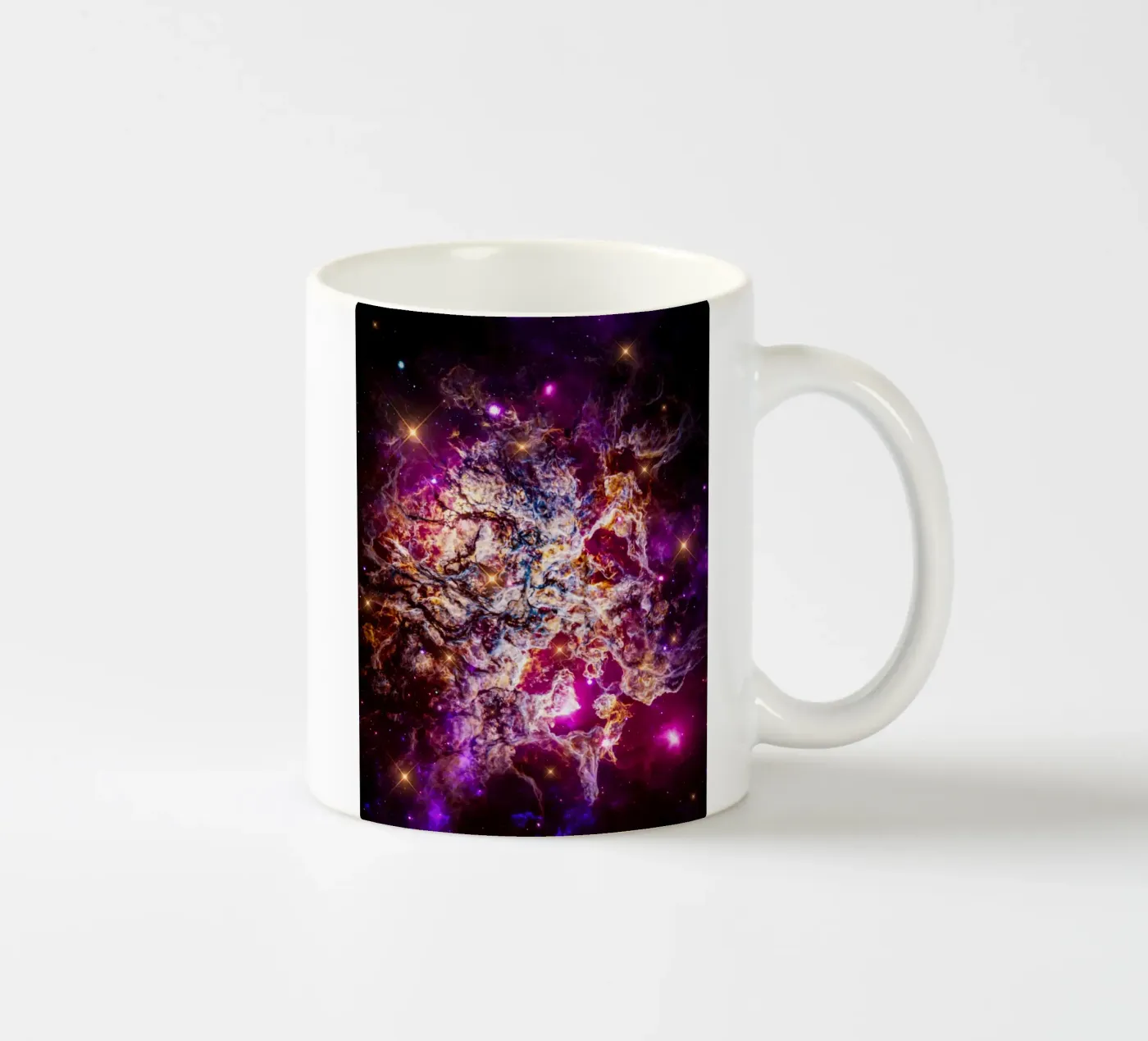 Infinity Glow ceramic mug by Stellar Dream Art