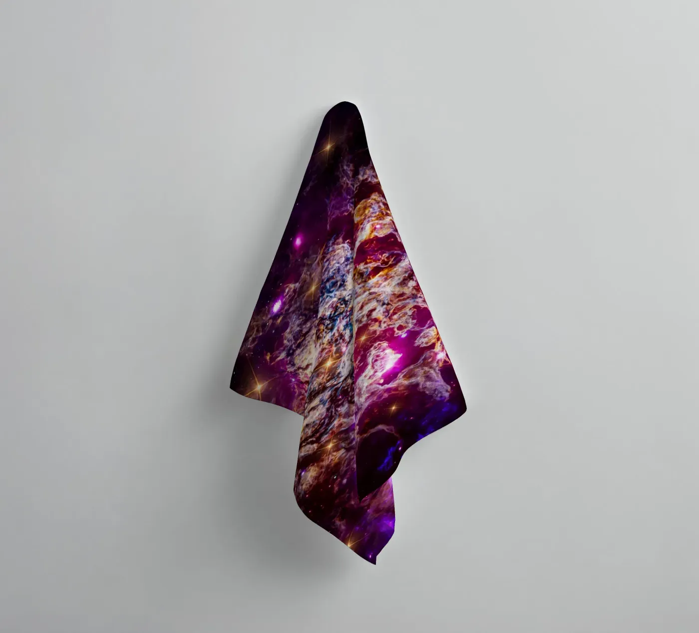Infinity Glow towel by Stellar Dream Art