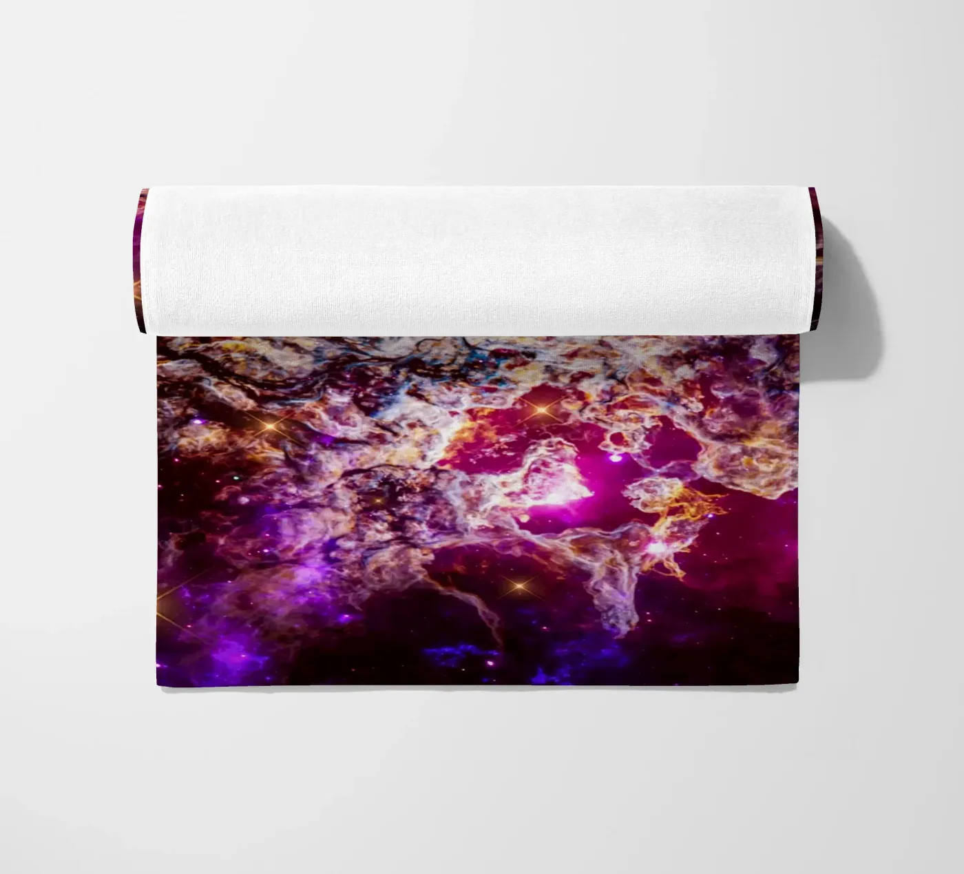 Infinity Glow Strandtuch von Stellar Dream Art