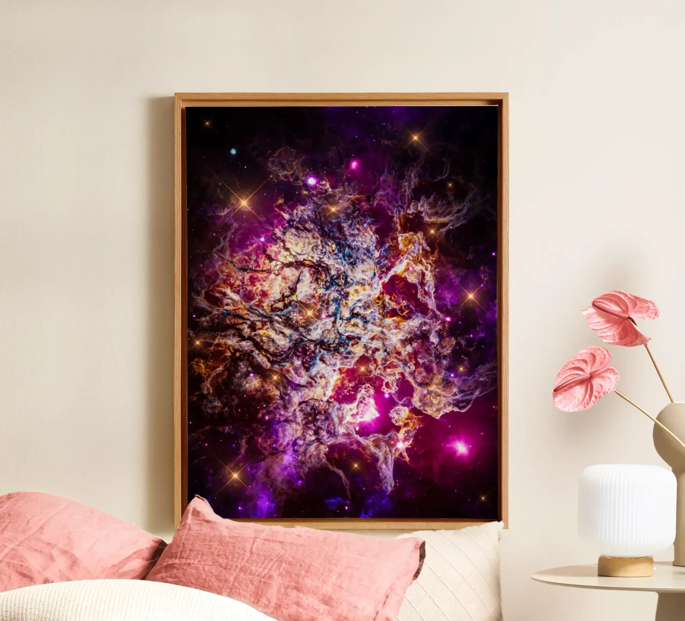 Infinity Glow canvas by Stellar Dream Art