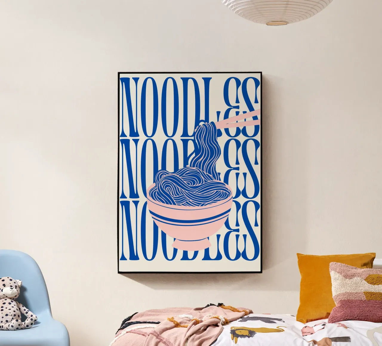 NOODLES acryl van Einfach Uebel