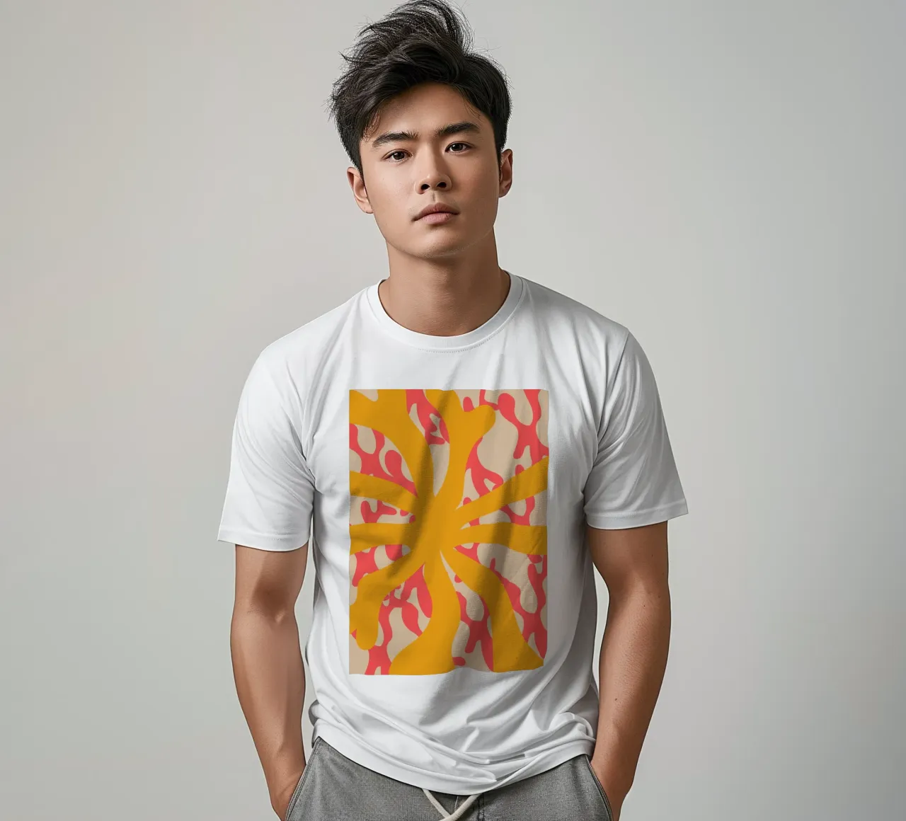 Sun Flower | Abstract | Art | Summer Vibes camiseta de PrintCessStudio