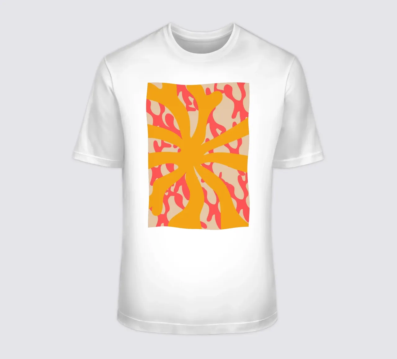 Sun Flower | Abstract | Art | Summer Vibes camiseta de PrintCessStudio