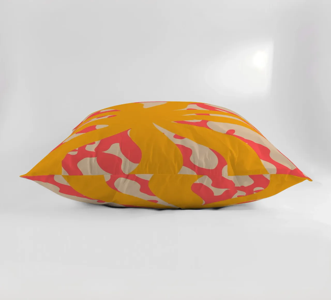 Sun Flower | Abstract | Art | Summer Vibes cuscino da PrintCessStudio