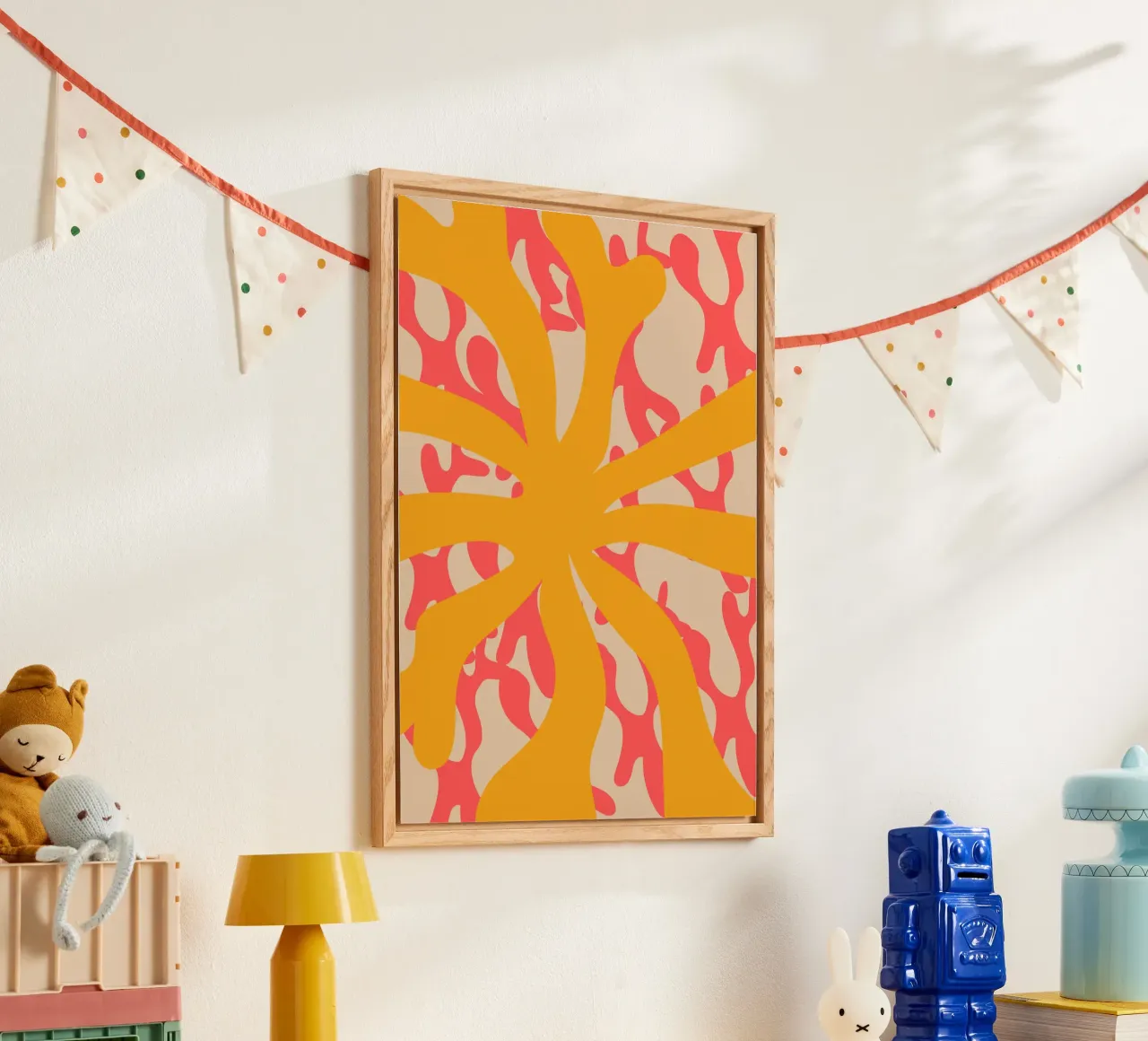 Sun Flower | Abstract | Art | Summer Vibes plexiglass da PrintCessStudio