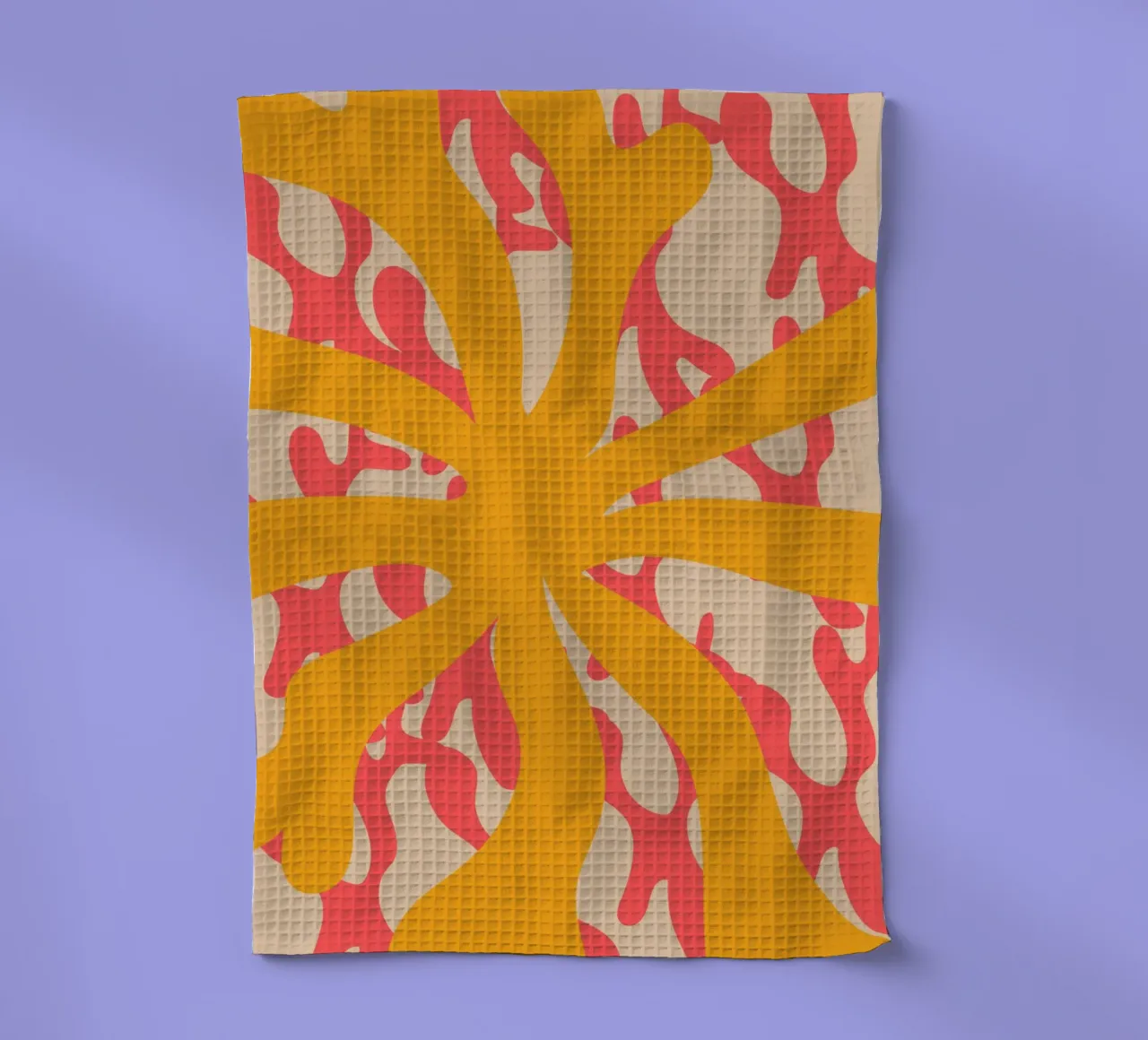 Sun Flower | Abstract | Art | Summer Vibes canovaccio da cucina da PrintCessStudio
