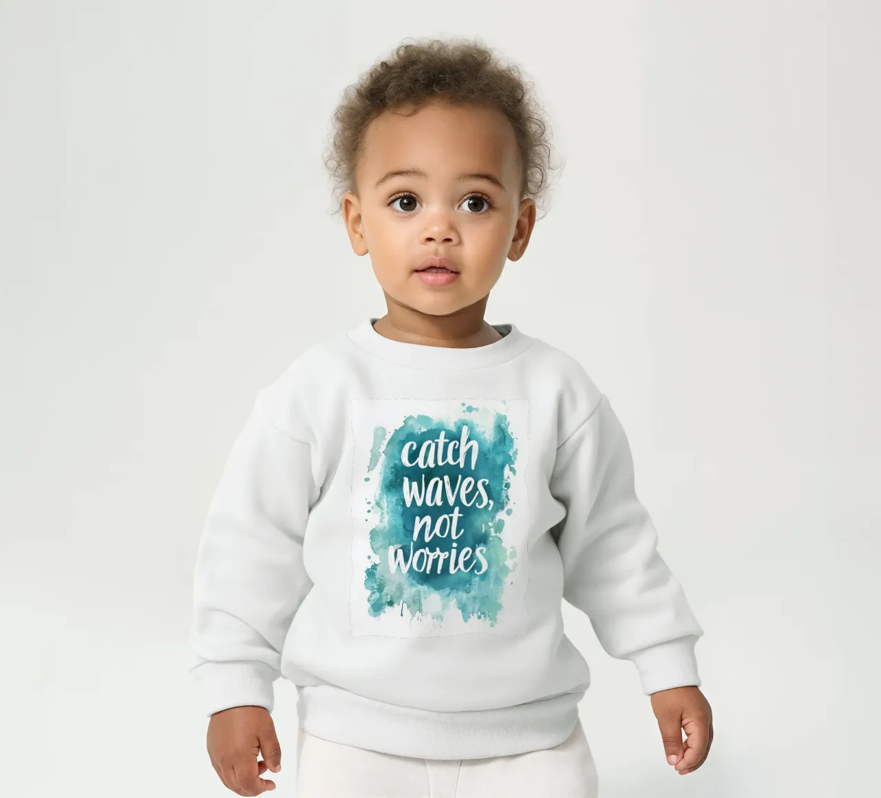 Catch Waves Not Worries felpa neonato da treechild
