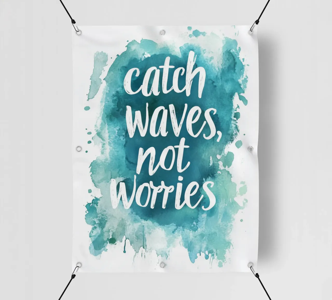 Catch Waves Not Worries telo in pvc da treechild