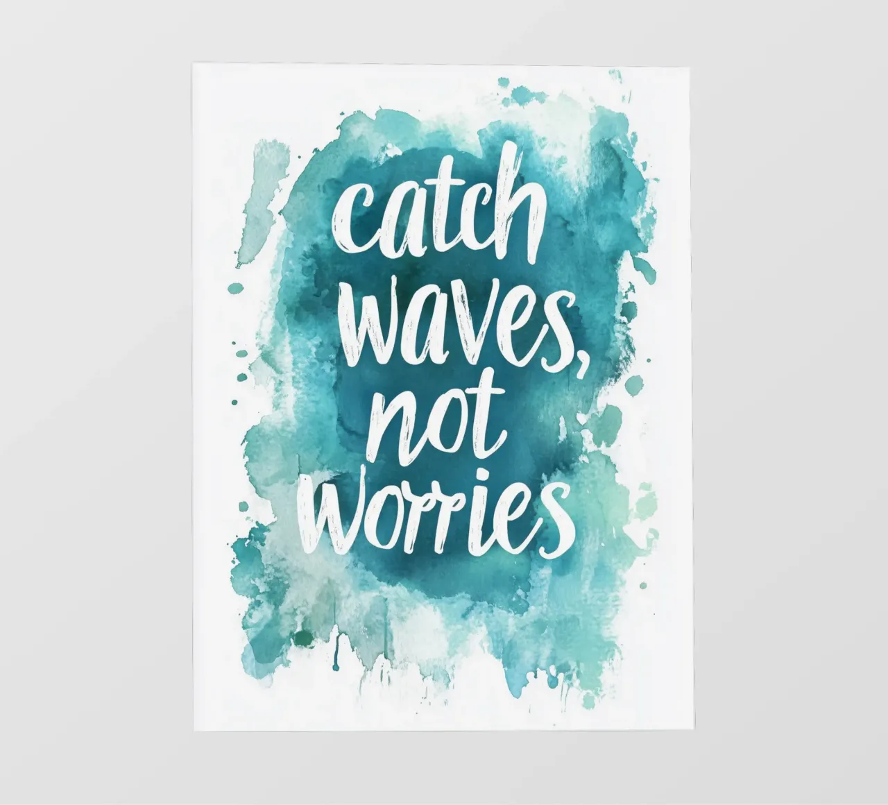 Catch Waves Not Worries telo in pvc da treechild