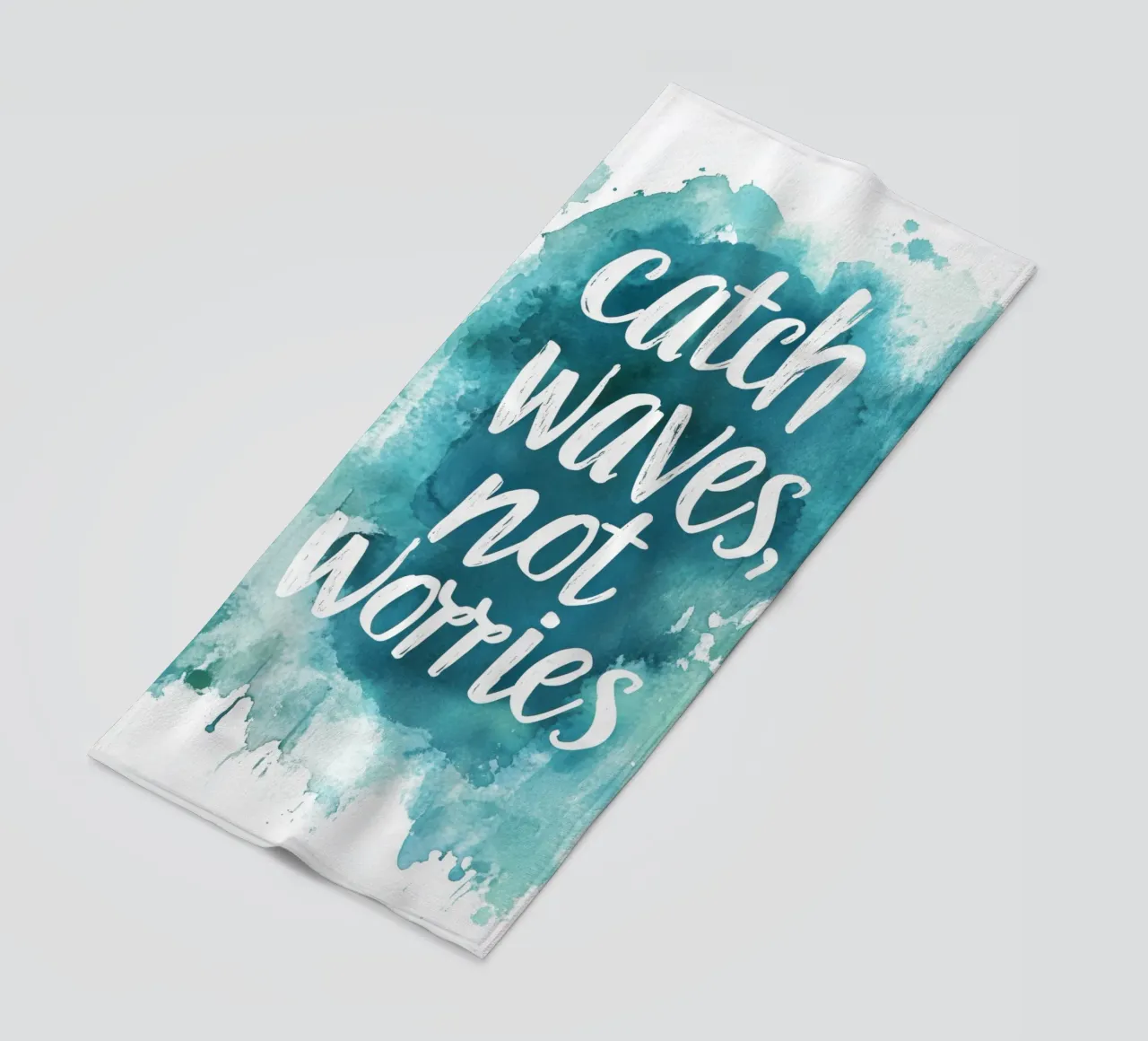 Catch Waves Not Worries telo mare da treechild