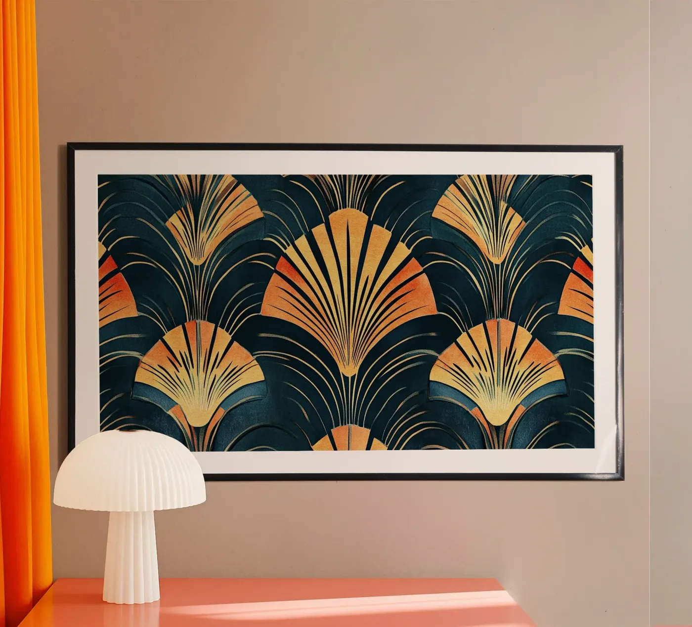 Art déco poster da Nikis Art Studio