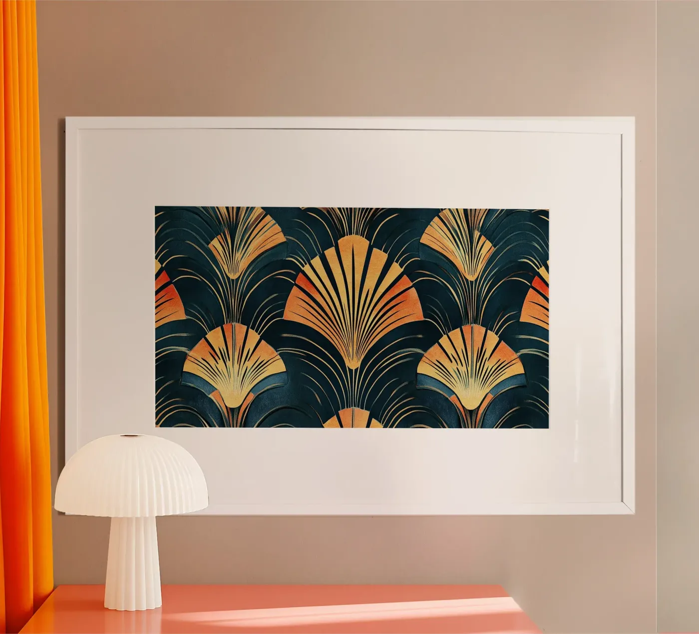 Art déco poster da Nikis Art Studio