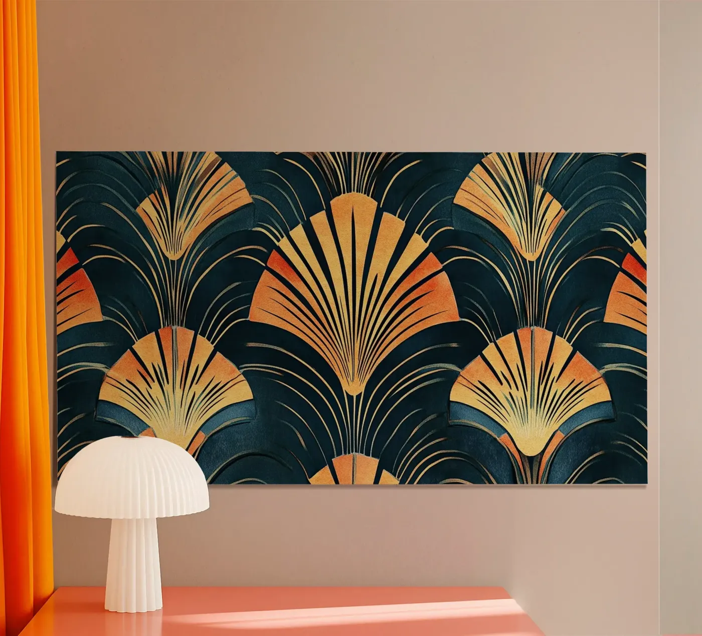 Art déco poster da Nikis Art Studio