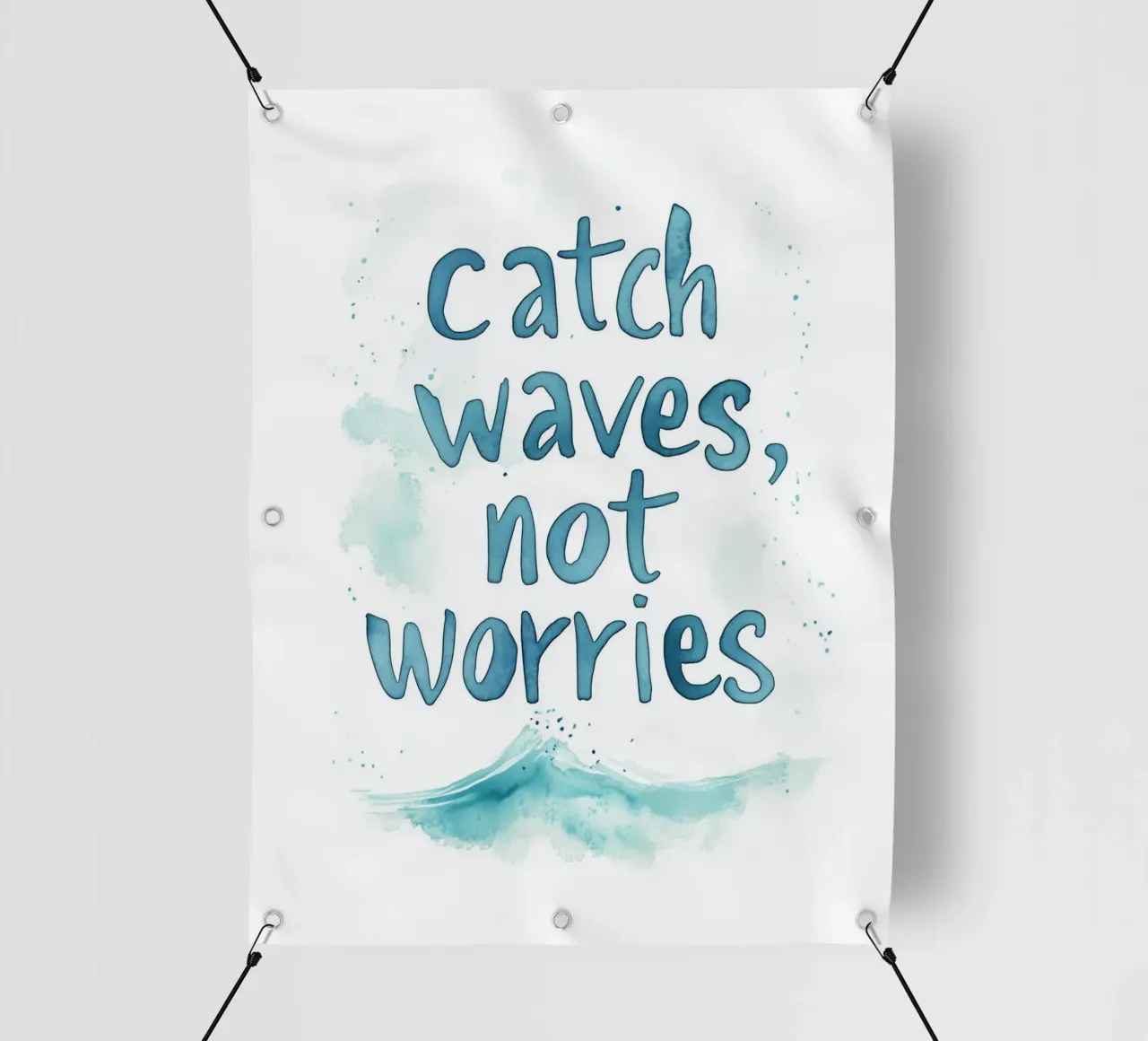 Catch Waves Not Worries No 2 telo in pvc da treechild