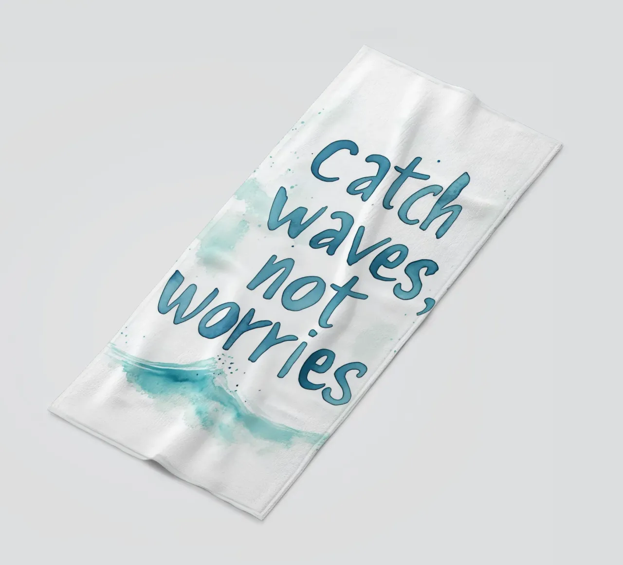 Catch Waves Not Worries No 2 telo mare da treechild