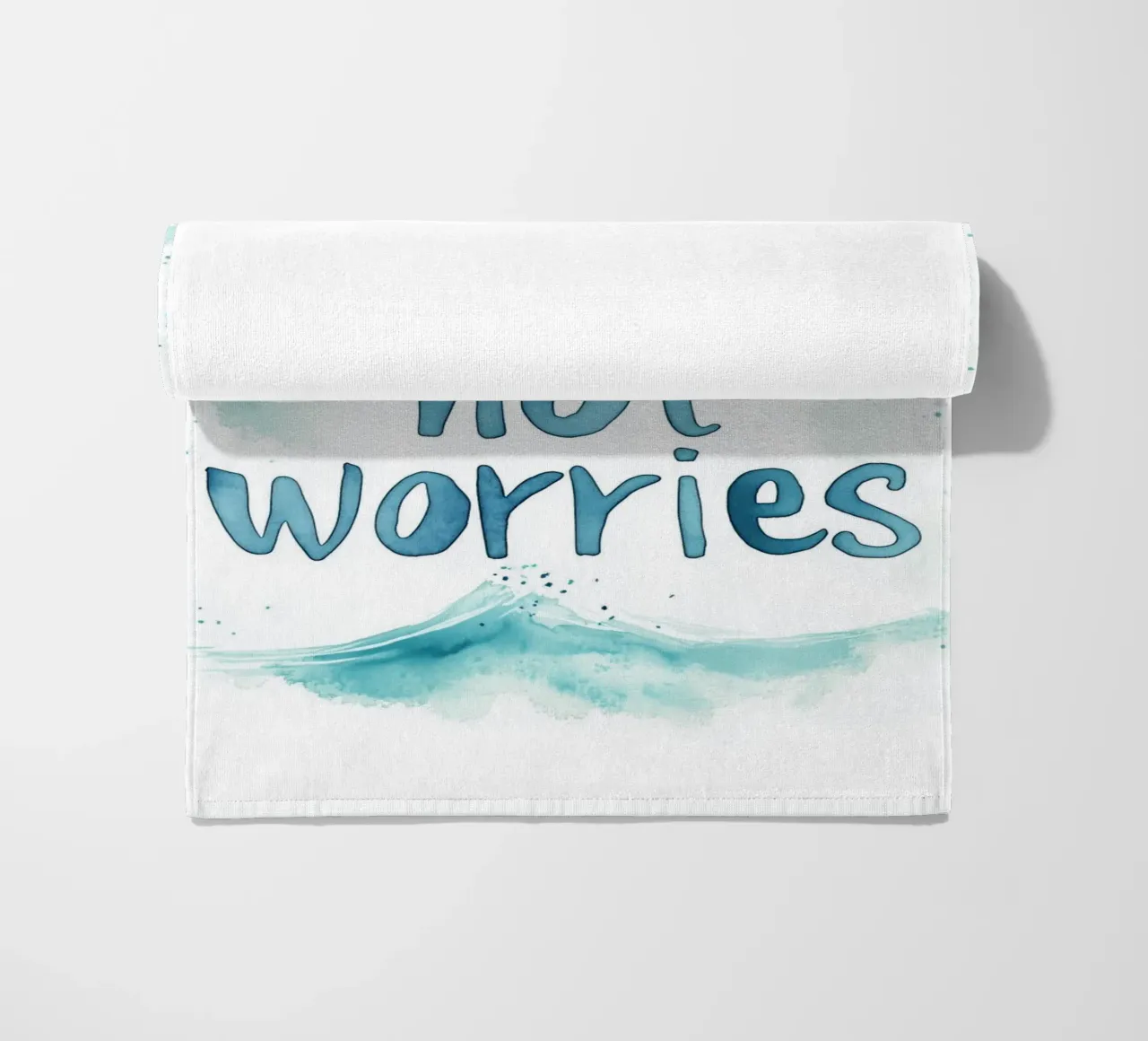 Catch Waves Not Worries No 2 telo mare da treechild