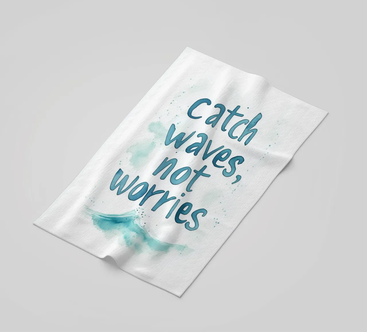 Catch Waves Not Worries No 2 telo mare da treechild