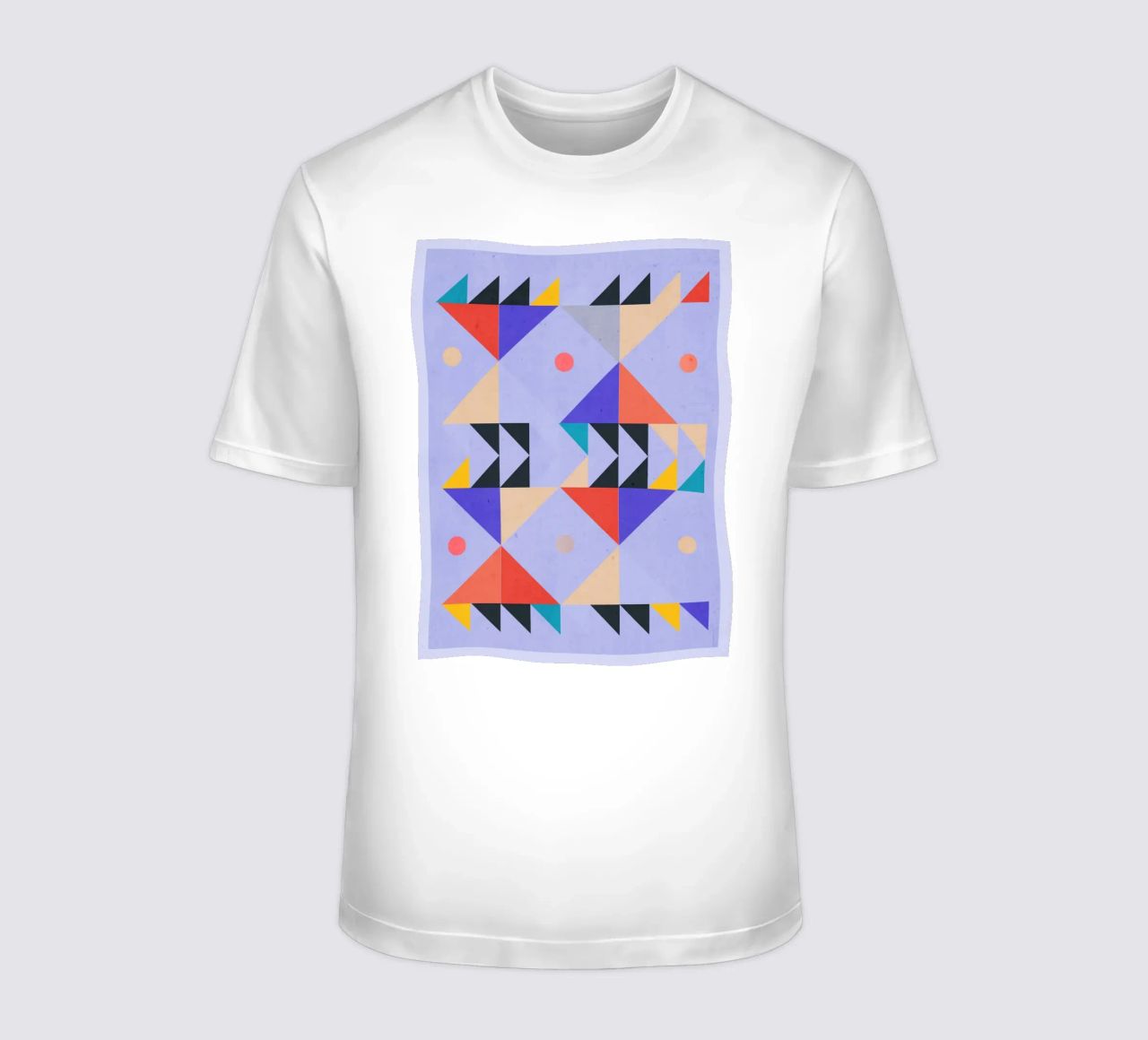 Modern Abstract Minimal Shapes a4 t-shirt by ThingDesign