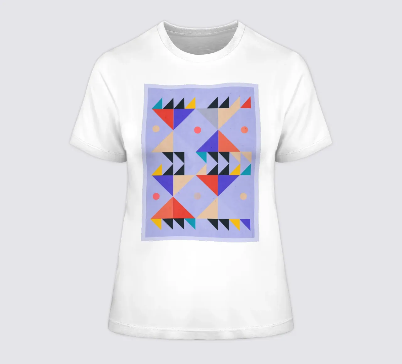 Forme astratte moderne e minimali a4 t-shirt da donna da ThingDesign