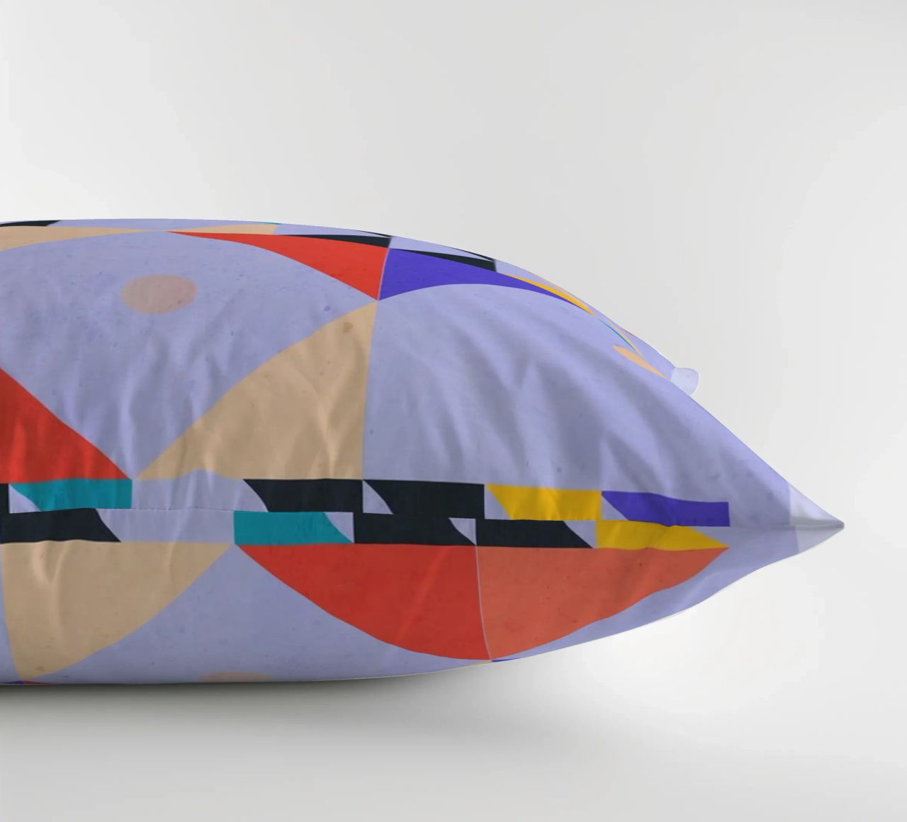 Modern Abstract Minimal Shapes a4 decorative cushion by ThingDesign