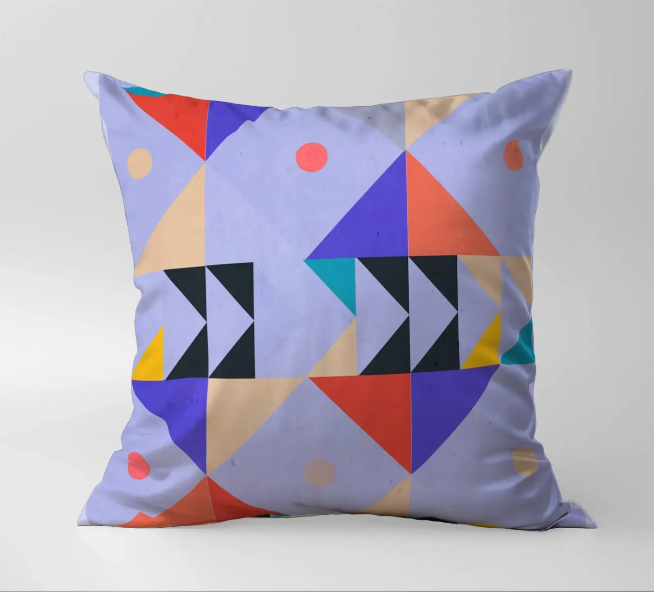 Moderne abstrakte minimale Formen a4 Kissen von ThingDesign
