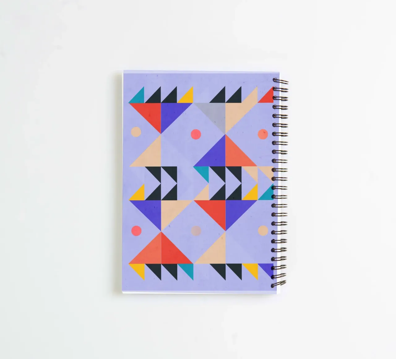 Formes modernes abstraites et minimales a4 carnet à spirale de ThingDesign