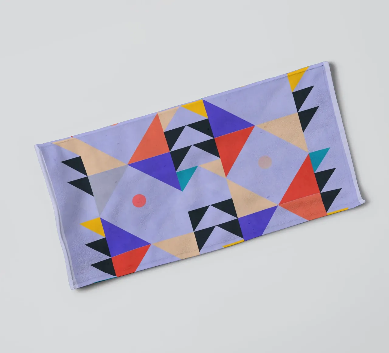 Modern Abstract Minimal Shapes a4 towel by ThingDesign