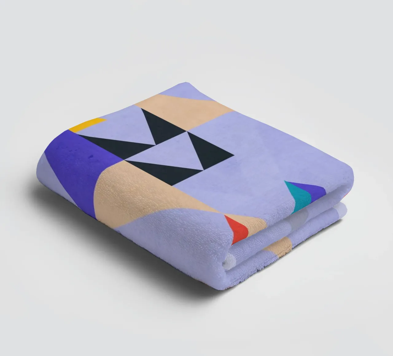 Modern Abstract Minimal Shapes a4 towel by ThingDesign
