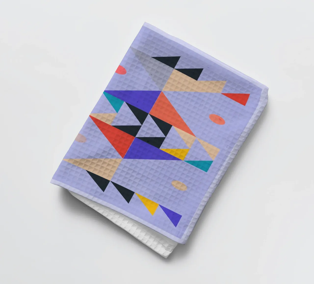 Moderne abstrakte minimale Formen a4 Geschirrtuch von ThingDesign