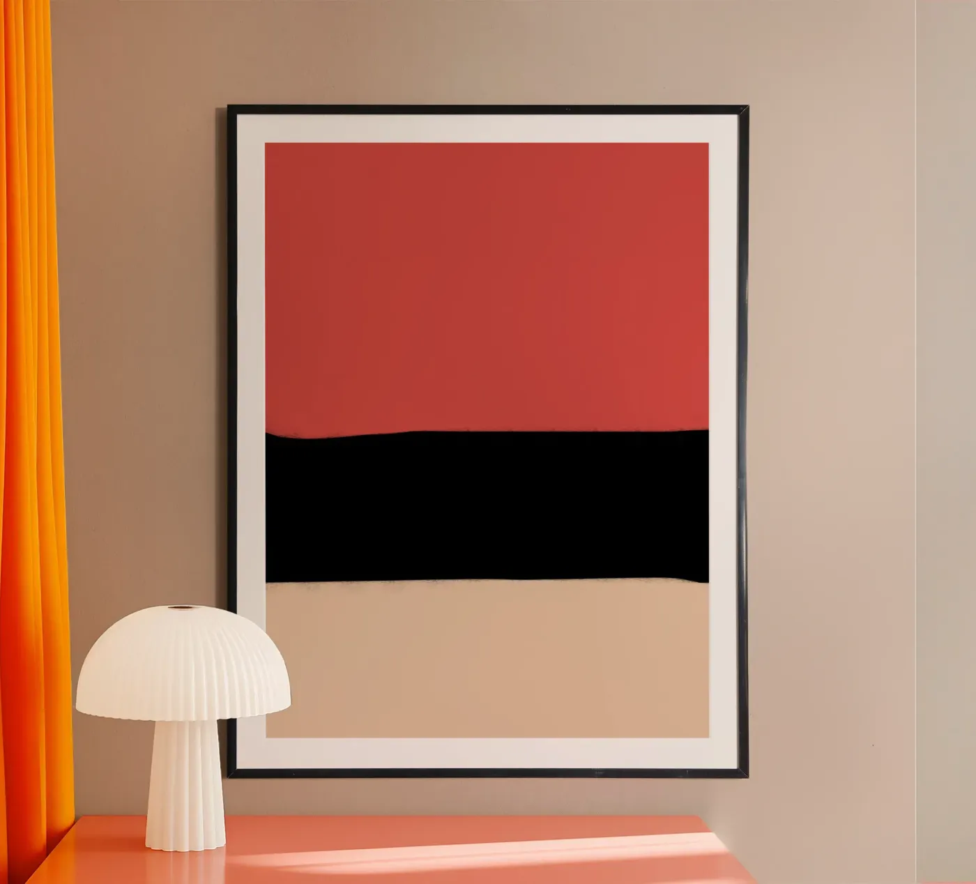 Bold Horizons poster by Mathudace Créas