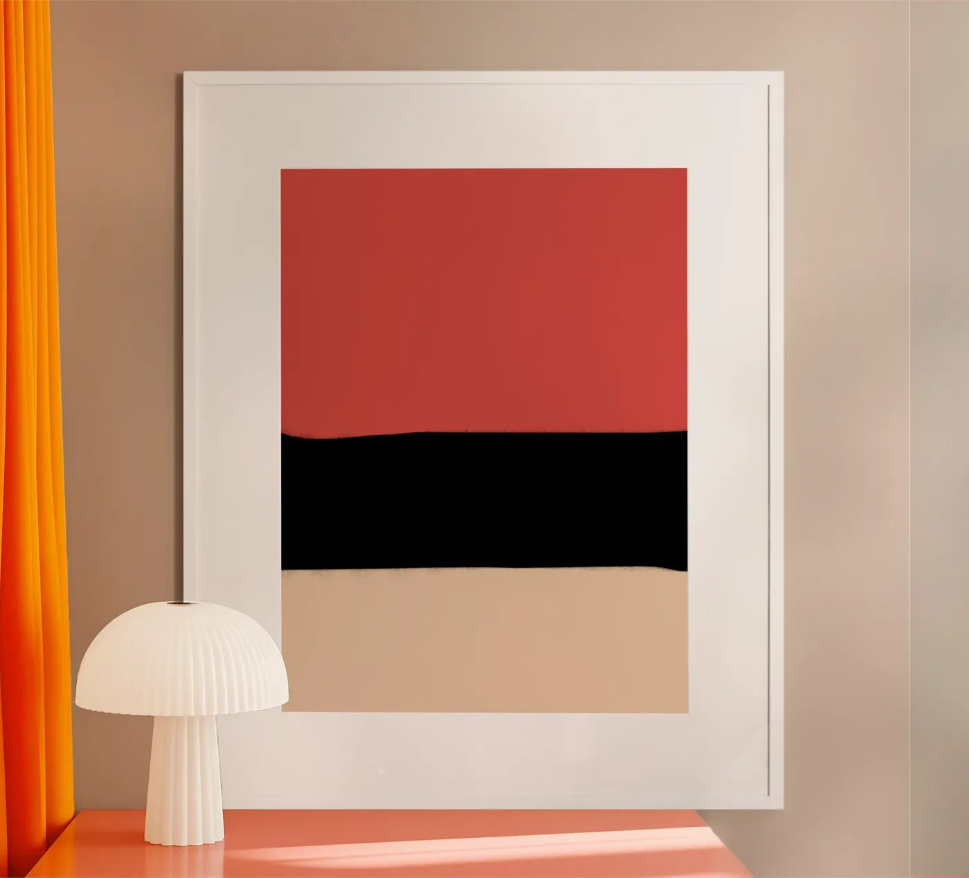 Bold Horizons poster by Mathudace Créas