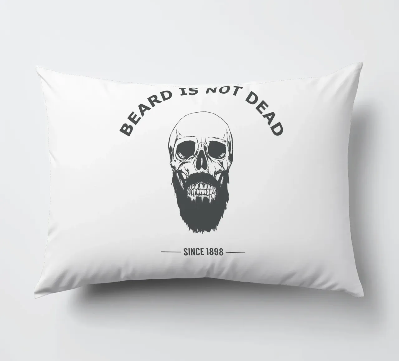 Bearded Skull cuscino da Balazs Solti