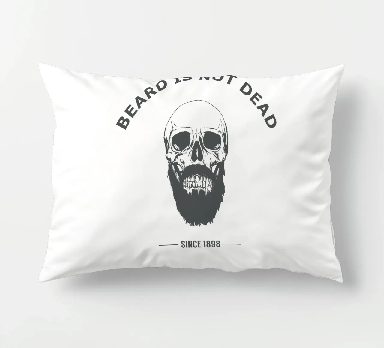 Bearded Skull cuscino da Balazs Solti