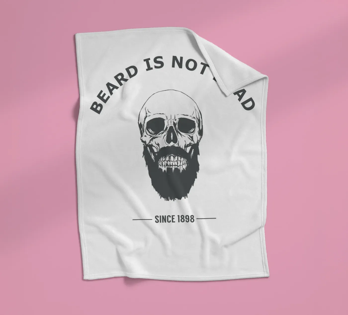 Bearded Skull fleecedeken van Balazs Solti