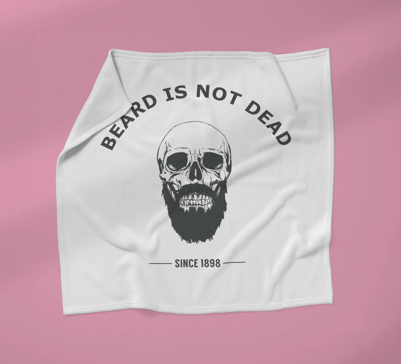 Bearded Skull fleecedeken van Balazs Solti