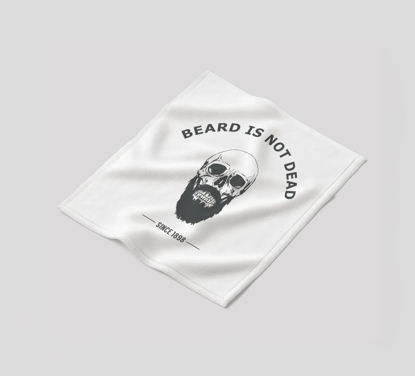 Bearded Skull fleecedeken van Balazs Solti