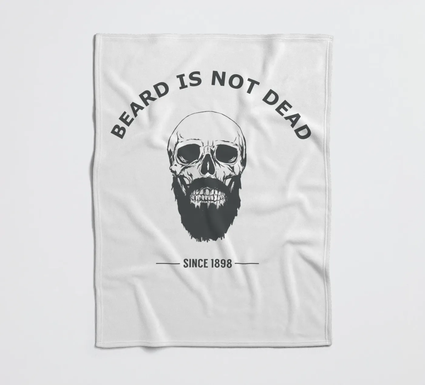 Bearded Skull fleecedeken van Balazs Solti