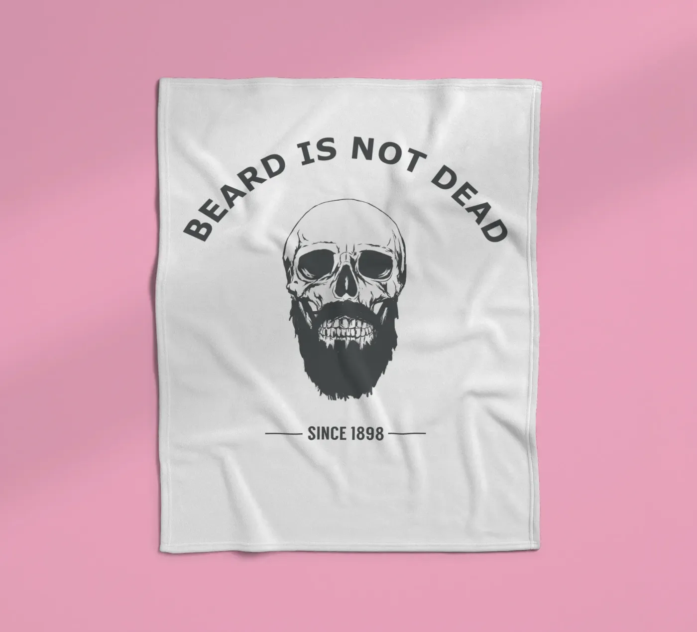 Bearded Skull fleecedeken van Balazs Solti