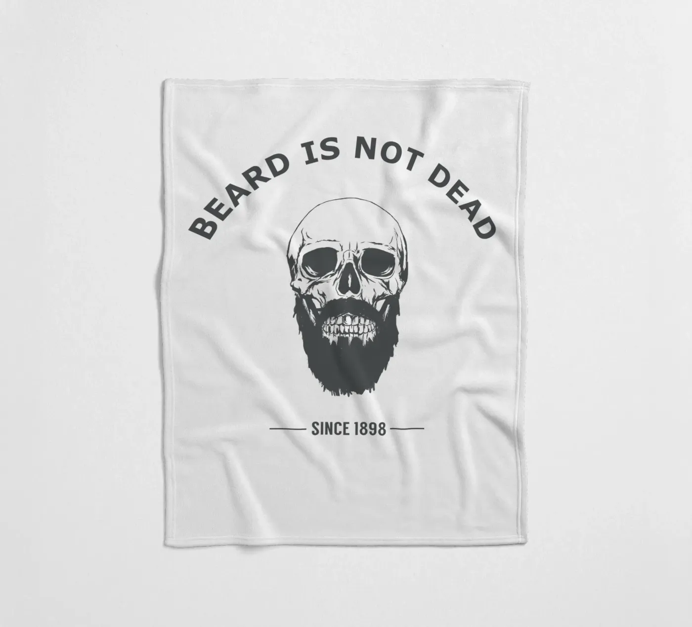 Bearded Skull fleecedeken van Balazs Solti