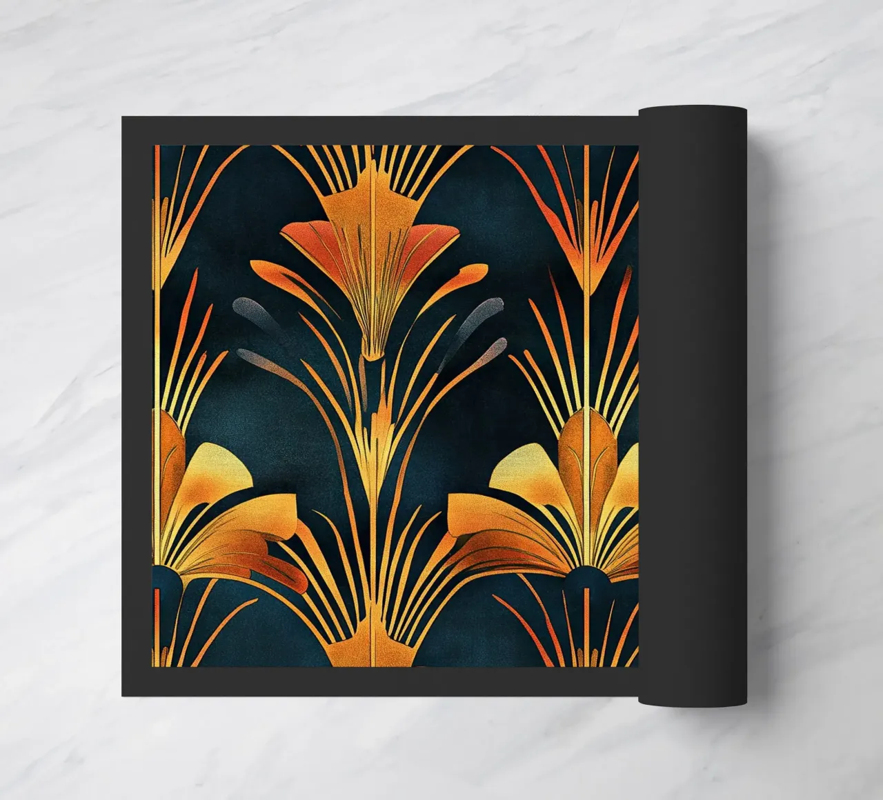 Art Deco "Angles of Ambition" zerbino da Nikis Art Studio