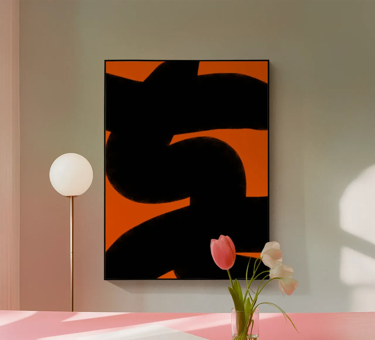 Vivid Orange plexiglass da Mathudace Créas