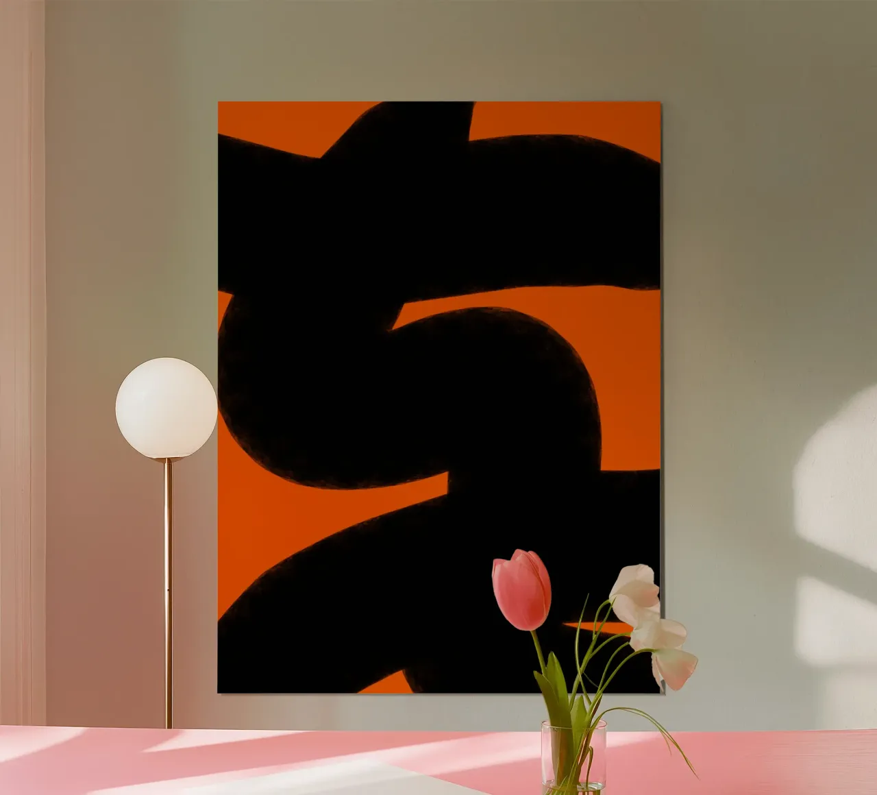 Vivid Orange poster da Mathudace Créas