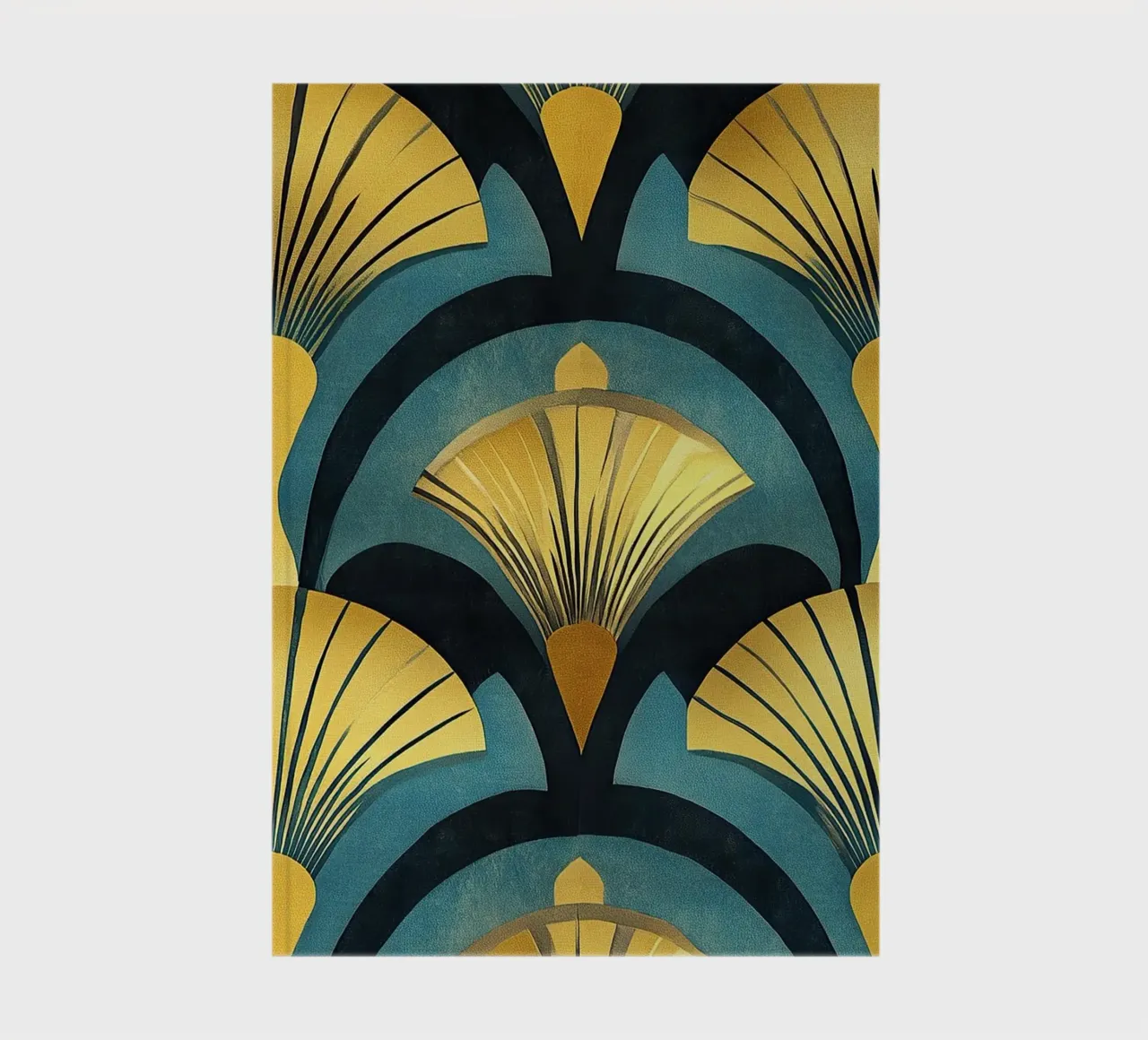 Art déco notebook by Nikis Art Studio