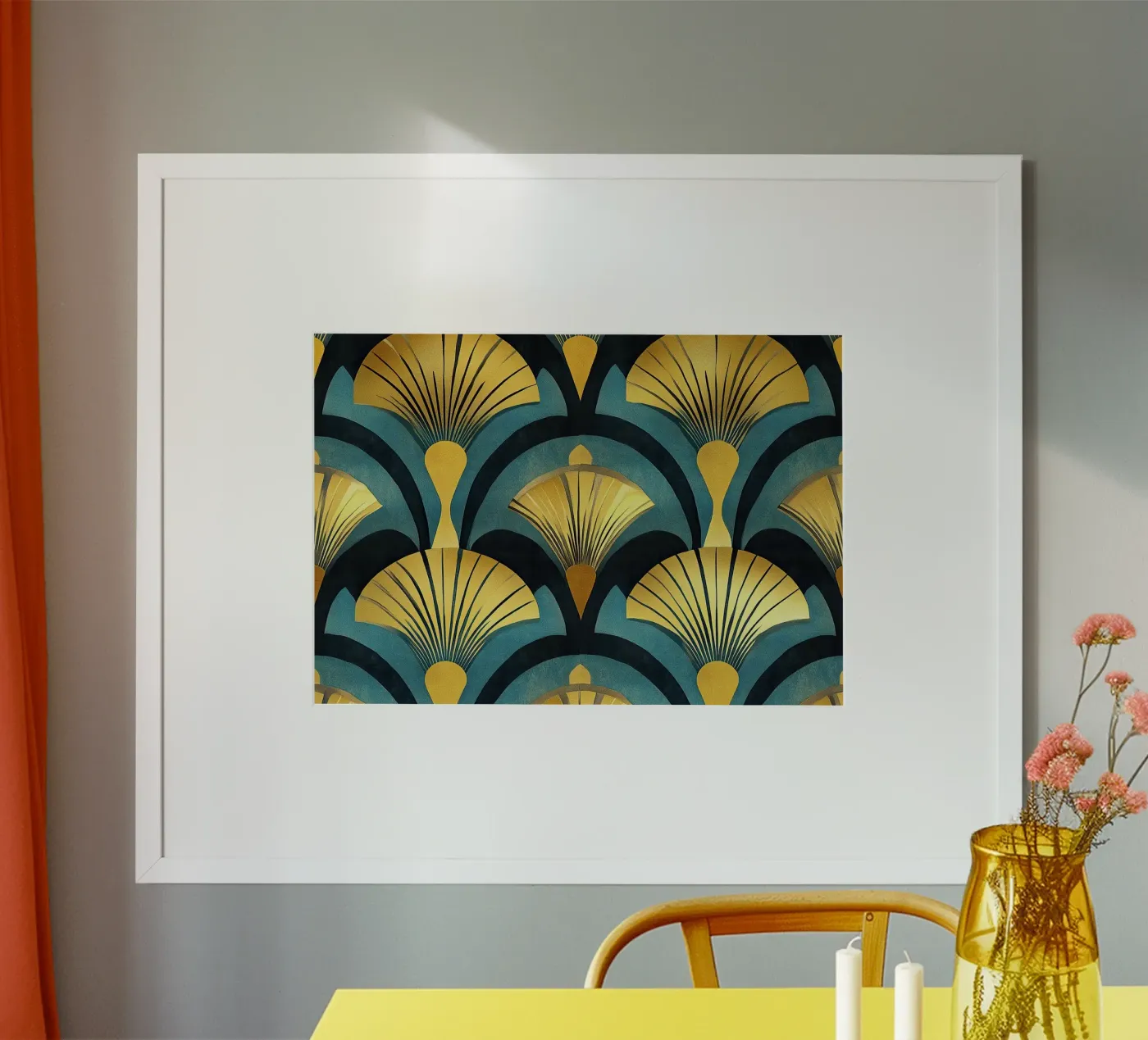 Art déco poster da Nikis Art Studio