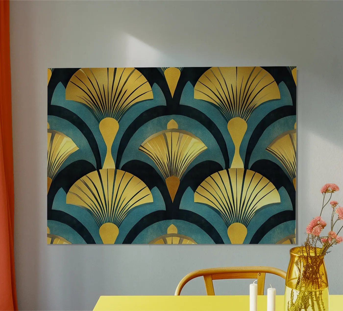 Art déco poster da Nikis Art Studio