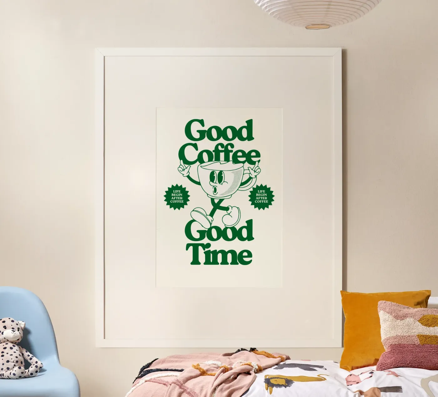 GOOD COFFEE, GOOD TIME poster da SMRT STUDIO