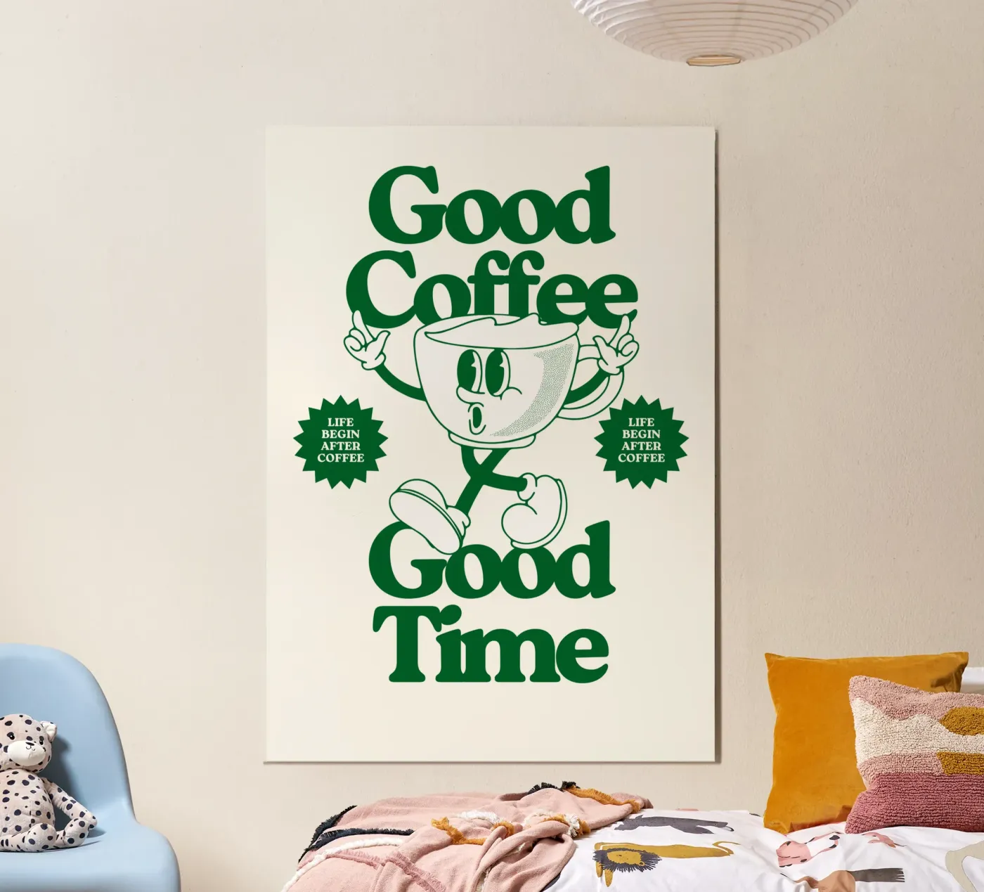 GOOD COFFEE, GOOD TIME poster da SMRT STUDIO