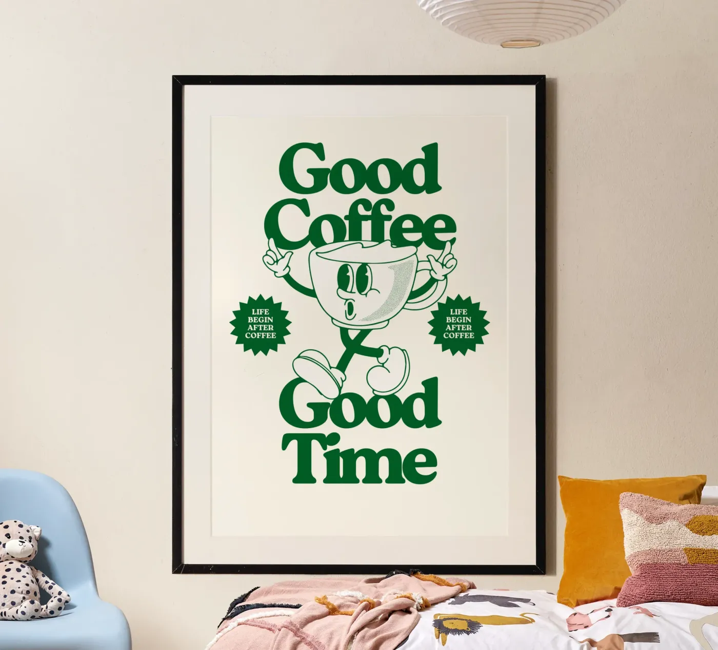 GOOD COFFEE, GOOD TIME poster da SMRT STUDIO