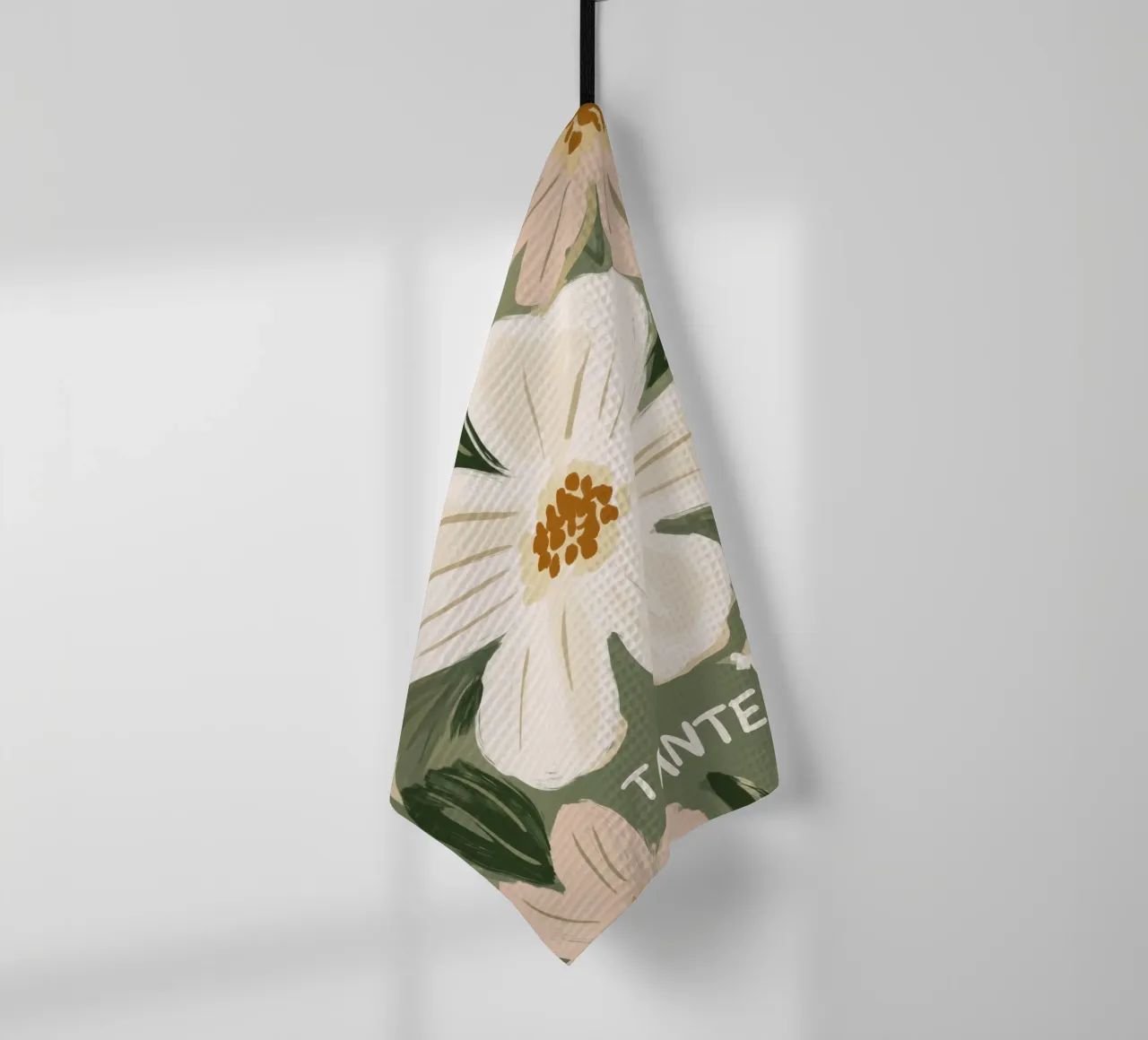 Tante tea towel by treechild